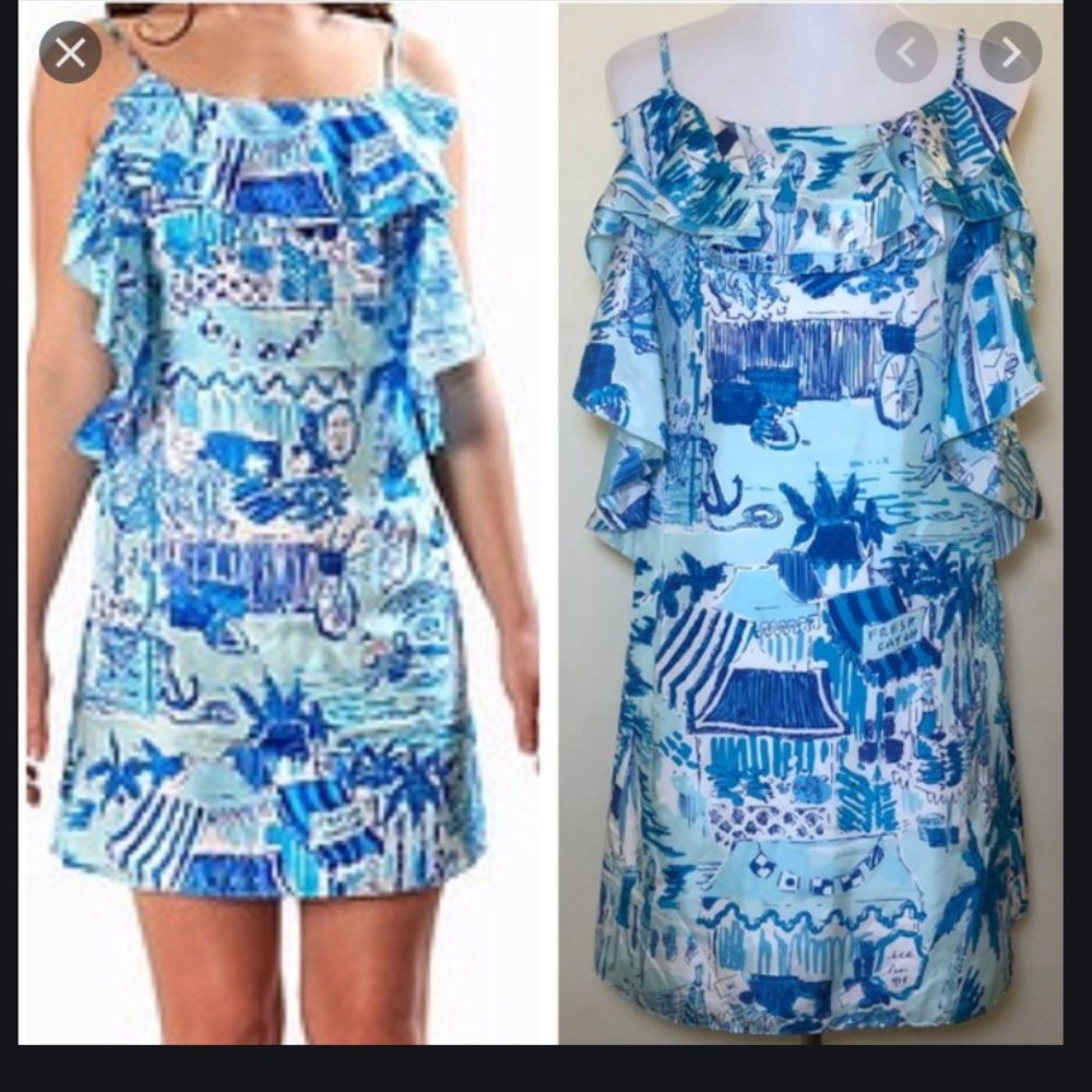 ISO Lilly Pulitzer Fresh Catch Toile Gretchen 12